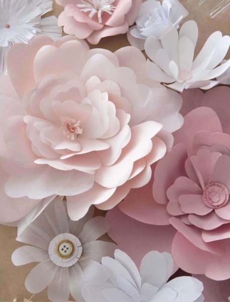 dekoráció papírvirág4