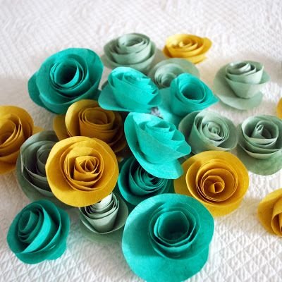 dekoráció papírvirág7