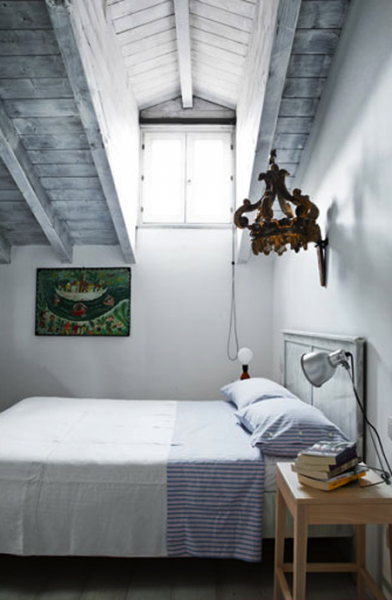 hálószoba tetőtérben