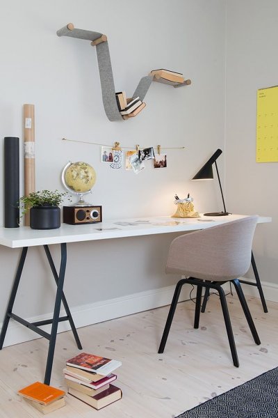 tanulósarok mobil könyvespolccal