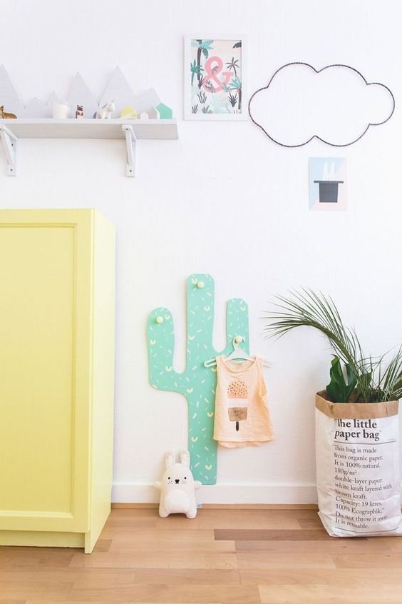 Cute cactus wall art.: 
